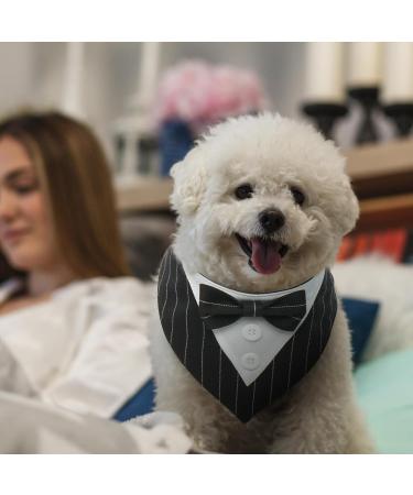 Maustlie Dogs Smoking Bandana | Adjustable Triangle Scarf for Formal Wedding Parties & Special Events - Buy Online on GoSupps.com