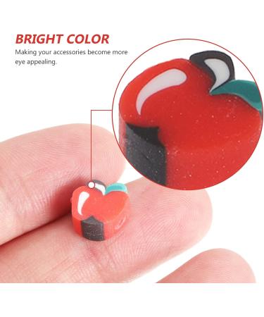 Lurrose 800 PCS Cut Sound Fruits Bracelet Kit - DIY Jewelry Loose Pearl Necklaces Keychain Charm for Kids - Fruit Design Craft Supplies - Buy Online on GoSupps.com