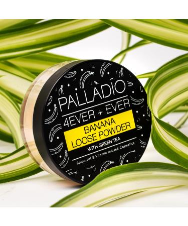 Palladio 4 Ever+Ever Mattifying Loose Setting Powder - Banana Powder for Flawless Shine-Free Skin International Shipping Available - Buy Online on GoSupps.com