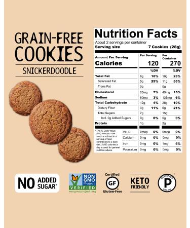Hu No Added Sugar Snickerdoodle Cookies 3 Pack - Gluten Free, Grain Free, Keto, Dairy Free & Paleo Friendly | Mini Chocolate Chip Snack Desserts - Non GMO & Keto Certified - Buy Online on GoSupps.com