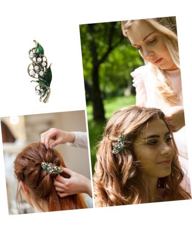 FRCOLOR Hairpins Pins rhinestone hair pins womens hair clips french barrette hair clips crystal hair barrettes hair clips goody hair clips for women spring hair clips bow Crystal - Buy Online on GoSupps.com