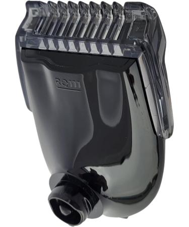 Buy Click-On Beard Styler Attachment RQ111 RQ111/60 for Philips S5000 S7000 & S9000 - Adjustable Trimming & Styling in Black - Buy Online on GoSupps.com