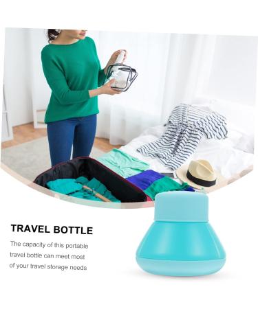 minkissy 1 PC Bottled Body Conditioner Travel Cream Container Travel Liquid Container Empty Sample Jars Hand Cream Container Perfume Jars Portable Bottle Lotion Dispenser Shampoo Bottle Abs 9X8X8CM Blue - Buy Online on GoSupps.com