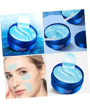Angoily 2 Boxes Moisturizing Eye Mask Moisturizing Eye Patch Hydrating Eye Mask Eye Care Mask Pink Gel Lips Eye Dark Circles Masks Eyes Jellyfish Collagen Eye Ointment - Buy Online on GoSupps.com