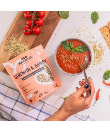 Organic Shelled Hemp Seeds 525g | High Protein Omega 3 | Vegan Keto Diet | Non-GMO Gluten Free | 3 x 175g Packs - Buy Online on GoSupps.com
