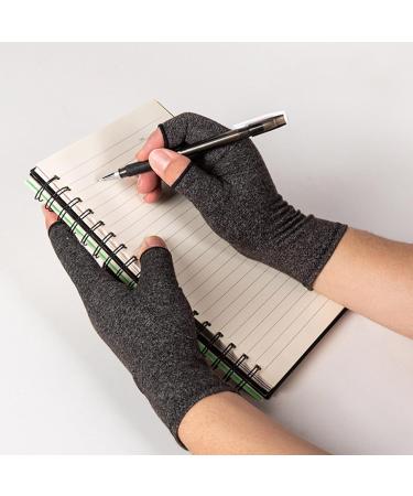Buy Arthritis Gloves for Women & Men - Fingerless Compression for Rheumatoid & Osteoarthritis - Ideal for Typing & Daily Use (Grey S - Buy Online on GoSupps.com