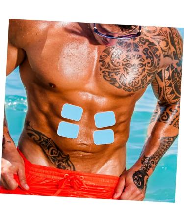 Collbath 20-Pack Leaf Gel Pads for Abdominal Stimulators | Replacement Gel Pads for Belly Trainers & Training Devices | Durable ABS Gel Pad Repair Set - Buy Online on GoSupps.com