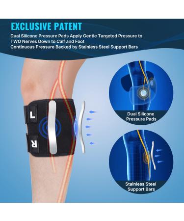 Geno ReActive+ Sciatica Pain Relief Brace 2023 - Dual Pressure Pads for Maximum Relief - Better Than Seen On TV - Blue - Buy Online on GoSupps.com