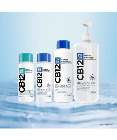 CB12 Enjuague Bucal Sol 1000ml con V lvula - Frescura Profesional para el Aliento | Env o Internacional Disponibles - Buy Online on GoSupps.com