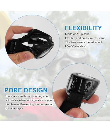 Small Dog Glasses - Adjustable UV Protection Sunglasses for Puppies & Cats | Windproof & Snow-Safe with Flexible Straps - Buy Online on GoSupps.com