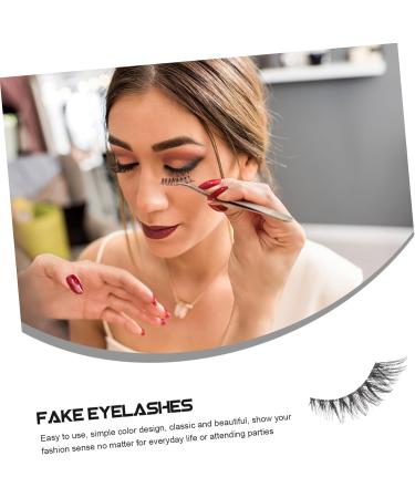 Beaupretty 5 Pairs fake eyelashes false lashes false eyelash bulk lashes eyelashes natural look eye lashes bulk lash strips lashes in bulk lashes bulk make up artificial fiber extend - Buy Online on GoSupps.com