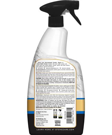 Stone Care International Granite Cleaner & Polish Combo for Marble, Quartz, Slate, Limestone & More | Countertop Care Solution - Buy Online on GoSupps.com