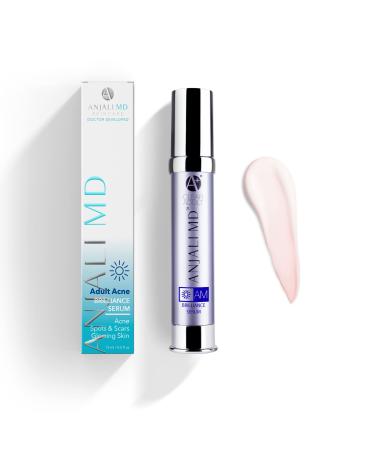 A+ Clear Adult AM Morning Brilliance Serum | Anti-Aging Face Serum and Moisturizer Formula for Glowing Complexion Prevent Against Acne Breakouts and Scars