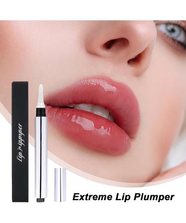  Huxibai 4 x Lip Plumper Oil Extreme 10 ml Plump It Lip Volumizer Transparent Serums for Lip Volume Instant Filling Fuller Lips and Softness for Make-up - Buy Online on GoSupps.com