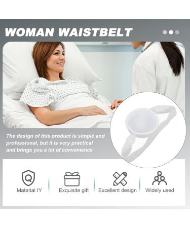 COHEALI Ostomy Shower Cover | Silicone Stoma Bath Cover with Adjustable Belt | Colostomy Supplies in White - Buy Online on GoSupps.com