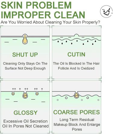 Skin Care For Teenage Girls Gift Set Skin Care Sets & Kits Mung Bean Foam Cleanser&Clean Clay Mask For Sensitive Skin Pore Cleaning Blemish Control Cleanser Set Reduce Acne Pamper Gifts For Her Women - Buy Online on GoSupps.com