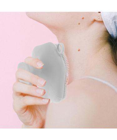 Beavorty Face Brush Face Scrubber Brush Face Exfoliation Brush Female Facial Brush Shower Body Scrubber Silicone Face Scrubber Silicone Brush Face Exfoliator Clean Man Silica Gel Bath Brush - Buy Online on GoSupps.com