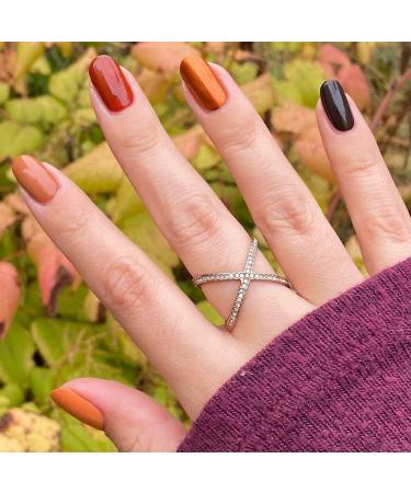 Vishine Red Orange Gel Polish Set 6 Colors Gel Nail Polish Kit Winter Fall Nail Gel Polish Set Soak Off LED Nail Lamp Required 8ml Each Bottle Gel Nail Kit  - Buy Online on GoSupps.com