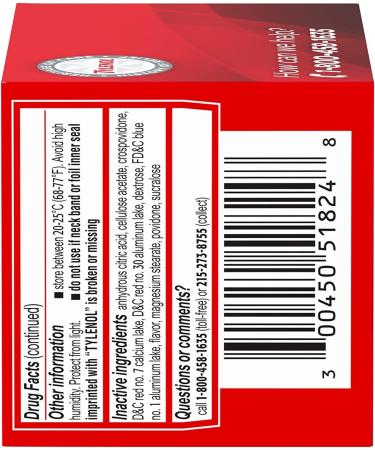 Children's Tylenol Chewables 160mg Acetaminophen | Grape Flavor 24 ct - Pain & Fever Relief - Buy Online on GoSupps.com