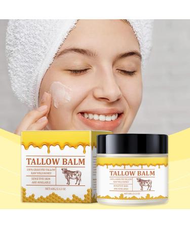Crsetmyth Tallow Balm cream for skin care 60 g honey balm beef tallow cream for body beef tallow cream for skin care moisturizer for face and body - Buy Online on GoSupps.com