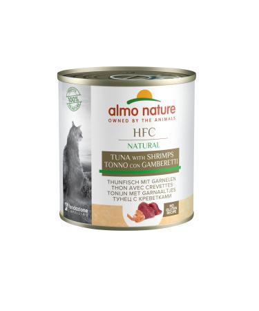 Almo Nature HFC Natural wet cat food - tuna and shrimp 12-pack (12 x 280g) Fish 280 g (12-pack)