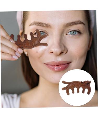 Soothe Your Scalp with Tovinanna Sandalwood Massage Comb - Natural Wooden Hair Care Tool for Relaxation & Scalp Health | 11.50x6.00x1.70cm Brown - Buy Online on GoSupps.com