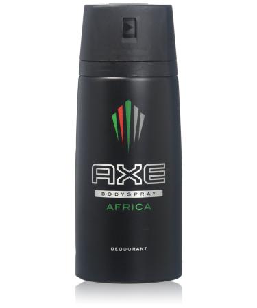 Axe Deodorant Body Spray Africa Mens Fragrance 150ml 5.07oz (3 Pack Africa)