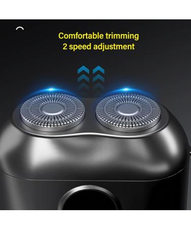 Buy Mini Electric Beard Cutter - Portable USB Lightweight with LED Display | Ideal Travel Clipper for Men - Buy Online on GoSupps.com