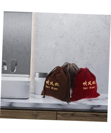 TOVINANNA 3 Pcs Hair Dryer Storage Bag Drawstring Hair Dryer Bags Drawstring Storage Bags Cloth Hair Dryer Bag Hair Dryer Carrying Bags Drawstring Fabric Bags Storage Bag for Hair Dryer - Buy Online on GoSupps.com