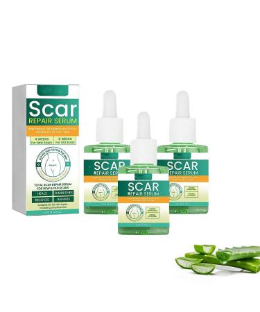 Scar Repair Essence Acne Scars And Dark Spaot Remover Repair Skin And Fade Scars Suitable For All Skin Types (3piece)