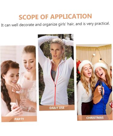 FRCOLOR 1pc Antler Plush Hair Tie Hair Beads for Girls Baby Hair Ties Ponytail Holders for Thick Hair Baby Decor Hair Ties Kids Ring Holders Hair Accessories Manual Child Rubber Band - Buy Online on GoSupps.com