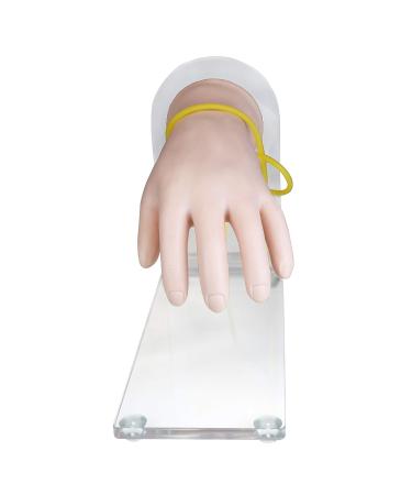 Vision Scientific VAZ800 Advance Opisthenar IV Injection Hand Model - Realistic Soft Material Detailed Injectable Metacarpal & Digital Thumb Veins for Medical Training - Buy Online on GoSupps.com