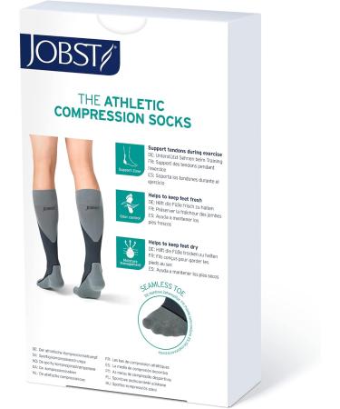Jobst Sport Running Stockings | Compression Socks for Men & Women | Improve Blood Circulation | Soft Light & Breathable | Pink XL - Buy Online on GoSupps.com