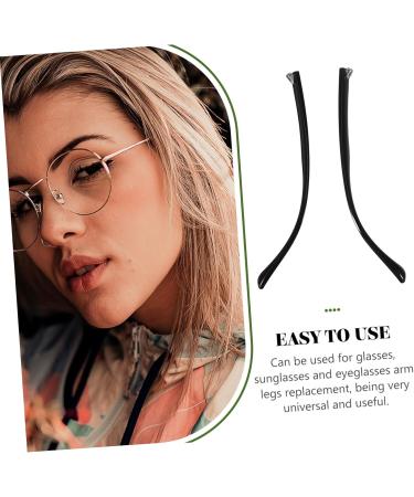 Combine Glasses Accessories - Replacement Arms & Legs for Frames Sunglasses Repair - Black 13.8x0.8cm - Buy Online on GoSupps.com