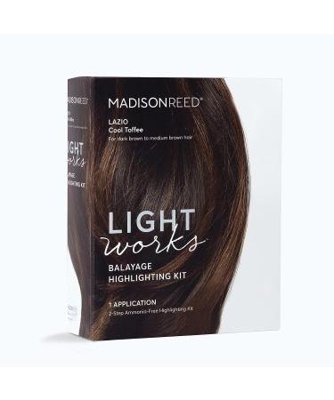 Madison Reed Light Works Balayage Highlight Kit + Bond Building Treatment - Lazio Cool Toffee Brown - Buy Online on GoSupps.com