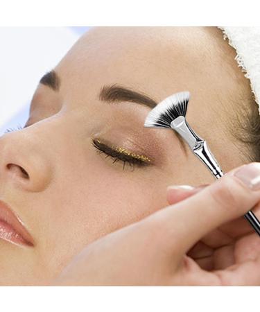 Eyeliner Brush Eyeliner Makeup Brush - Portable Mascara Brushes | Eye Makeup Tool Angled Eyeliner Brush Blending Brush Eyelash Stick Brush for Professionals - Buy Online on GoSupps.com