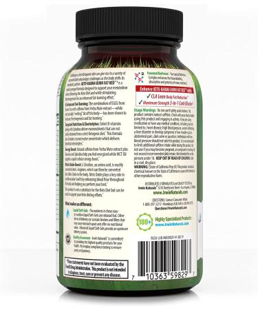 Irwin Naturals Keto-Karma Burn Fat Red - 72 Liquid Soft-Gels for Weight Loss - Buy Online on GoSupps.com
