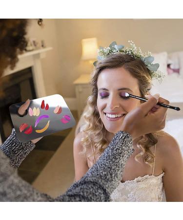 Stuurvnee Up Mixing Palette - Stainless Steel Cosmetic & Nail Art Palette with Spatula Tool | Professional Quality for Seamless Mixing - Buy Online on GoSupps.com