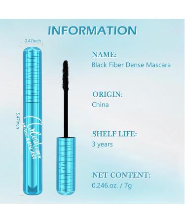 Lestpola Eyelash dye for older women over 60 years old with thinning eyelashes smudgeresistant longlasting waterresistant volumizing mascara black hypoallergenic mascara 2 pieces - Buy Online on GoSupps.com