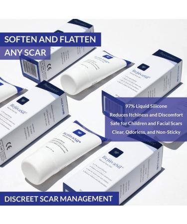 Rejuvasil Silicone Scar Gel 0.33 oz - Fast-Acting Formula for Scars - 1 Pack - Buy Online on GoSupps.com