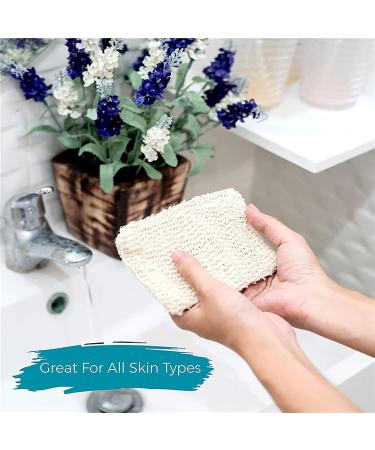 2 PCs Sisal Soap Bags for Solid Shampoo & Organic Soap - Eco-Friendly Storage Solution - Buy Online on GoSupps.com