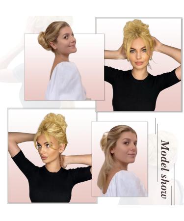 RUWISS Claw Clips in Messy Bun Hair Piece 100% Human Hair Buns Wavy Curly Clip Chignon Hair Bun Extensions Tousled Updo Hair Buns Real Human Hair Scrunchie with Clip for Women(Off Black) 1 Count (Pack of 1) Off Black - Buy Online on GoSupps.com