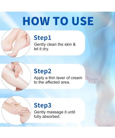Moisturizing Foot Cream | 40g Smoothing Moisturizing Foot Repair Cream - For Women And Men For Rough Skin For Cracked Heels And Winter Care - Buy Online on GoSupps.com