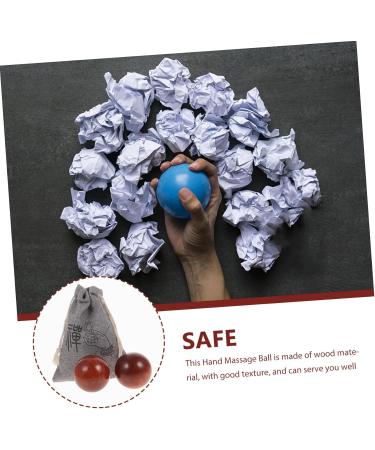 Buy Gatuida 5-Sentence Handball Massage Balls | Health & Exercise Tools | Wooden Hand & Training Massage Devices | Perfect for Boccia & Relaxation | International Shipping Available - Buy Online on GoSupps.com