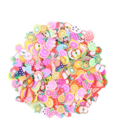 Ipetboom Flower Decor 3200pcs Flower Ornaments Nail Slice Decorations Polymer Clay Slices for Nail Slice Nail Decoration Nail Charms Nail Decorations Clay Slice Nail Art Fruit Slices Love