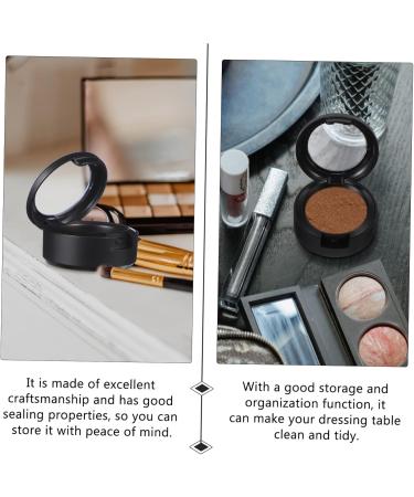 Baluue 18 Pcs Eye Shadow Replacement Box Makeup Eyeshadow Makeup Containers Makeup Pallet Blush Abs Black 3.8x1.9cmx3pcs Blackx3pcs - Buy Online on GoSupps.com