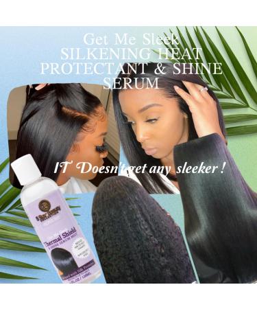 Get Me Slick - Silkening Heat Protectant & Shine Serum 4 oz | Best Hair Protection & Shine for All Hair Types - Buy Online on GoSupps.com