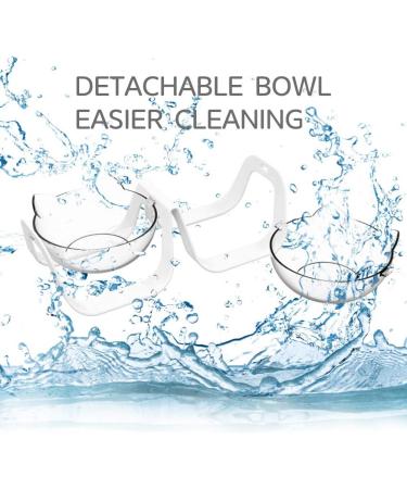 Junhonsion 15 Tilted Platform Cat Bowl - Anti-spill, Adjustable Pet Food Water Bowl for Cats and Small Dogs - Buy Online on GoSupps.com