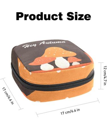 Women's Portable Period Kit - Bonds Storage Bags | Stylish Halter Hey Herbst in Beautiful Mushroom - Ideal for Travel & Daily Use - Buy Online on GoSupps.com