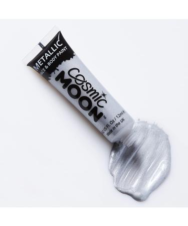 Metallic Face & Body Paint Boxset by Cosmic Moon - Water-Based Makeup for Adults & Kids (12ml) - Buy Online on GoSupps.com